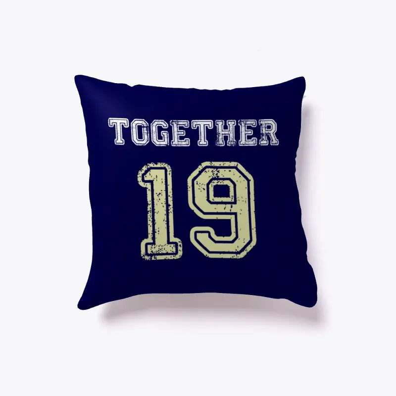 Together Since 19xx Couple Sleep Pillow